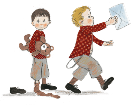 Иллюстрация к сказке Чук и Гек