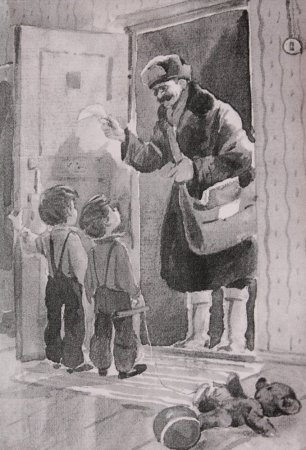 Иллюстрации к Чуку и Геку Гайдара