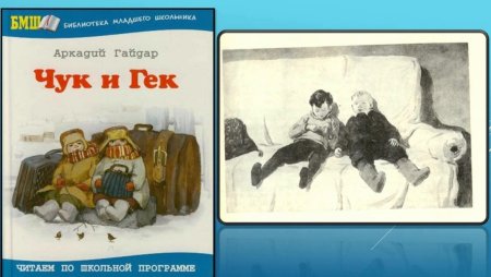 Иллюстрации к Чуку и Геку Гайдара