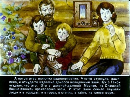 Гайдар Чук и Гек иллюстрации к произведению