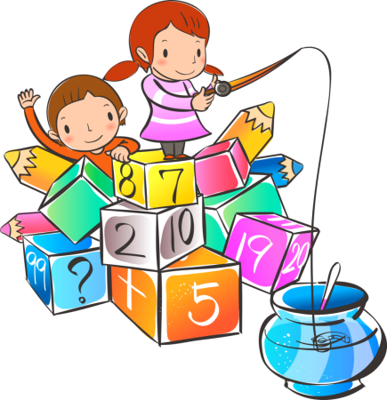 Дети в детском саду математика