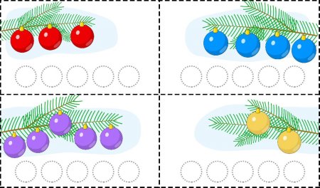 Столько же задания для дошкольников