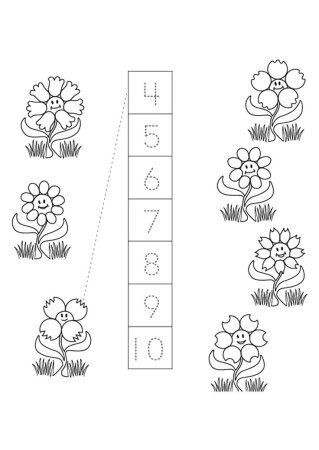 Задания с цифрами для дошкольников
