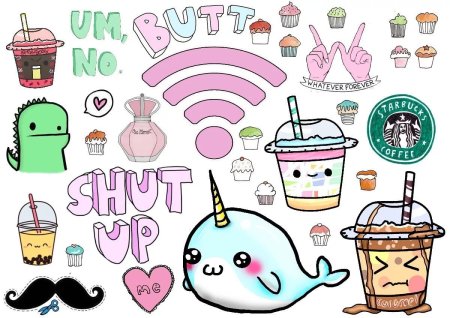 Наклейки для личного дневника