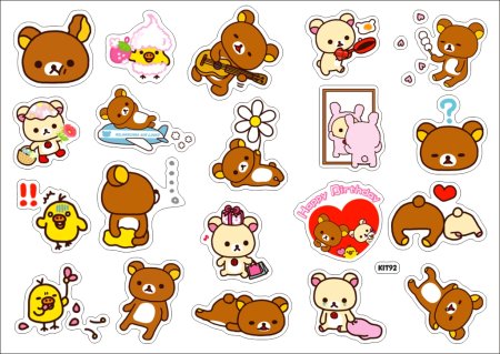 Маленькие рисунки для наклеек