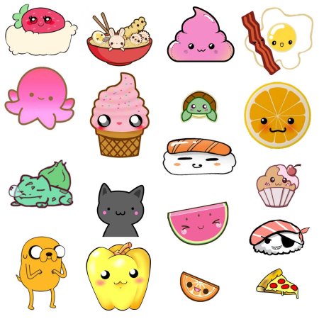 Наклейки для срисовки