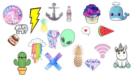 Мини рисунки для срисовки для наклеек