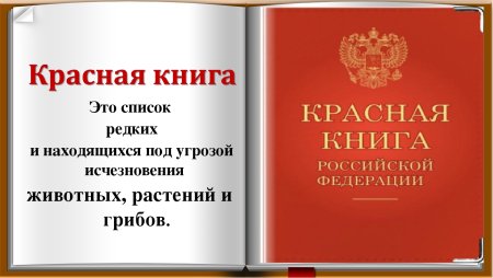 Красная книга Российской Федерации