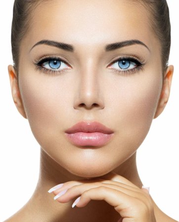 Трафарет лица для макияжа