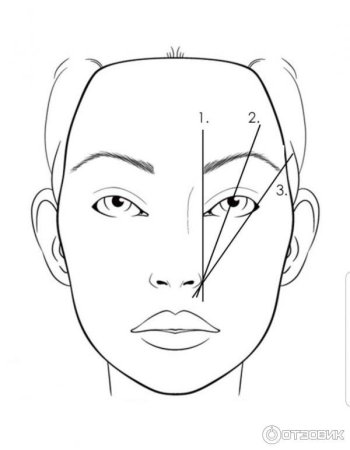 Фейс чарт схема