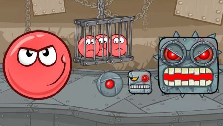 Игра Red Ball 4 герои