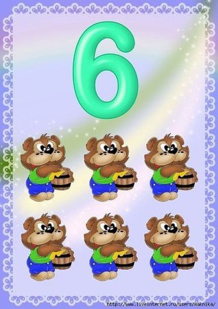 Цифры для детсада