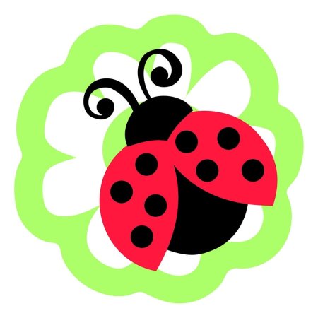 Божья коровка для детского сада