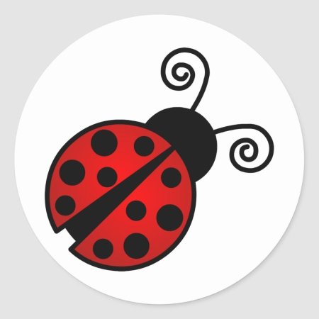 Стилизованная Божья коровка