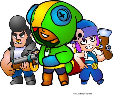 Brawl Stars герои Леон