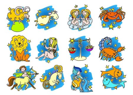 Веселые знаки зодиака