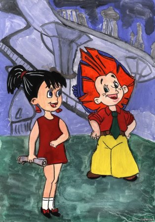 Незнайка на Луне 1997
