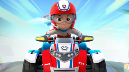 Щенячий патруль Райдер на квадроцикле