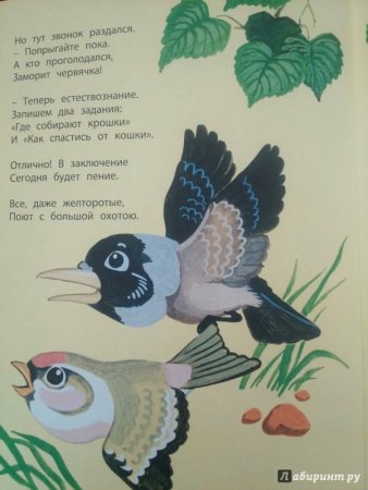 Заходер Птичья школа