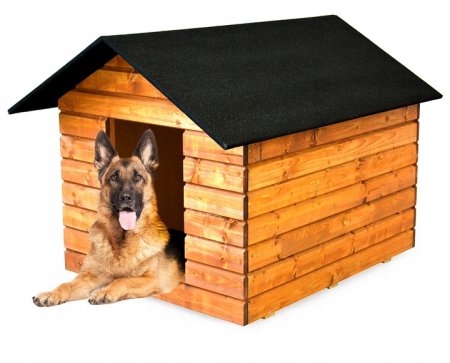 Собака с конурой