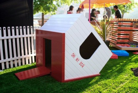 Оригинальная будка для собаки