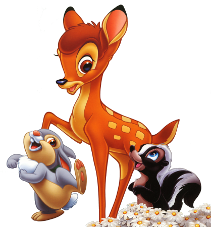 Бэмби герои мультика