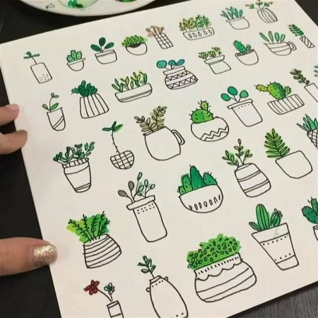 Украшения для скетчбука