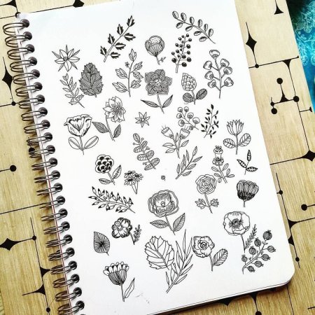 Рисунки для скетчбука