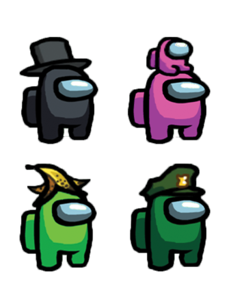 Персонажи из амонг АС