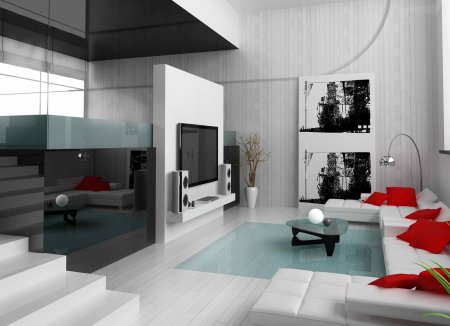 Хай тек интерьер