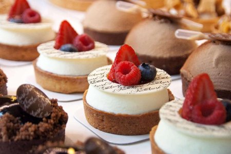 Красивые кондитерские изделия