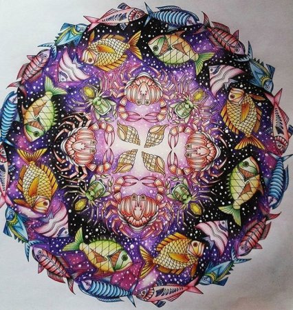 Джоанна Басфорд Затерянный океан Раскрашенные