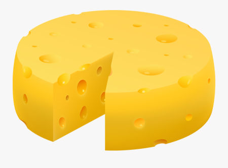 Круглый сыр с дырками