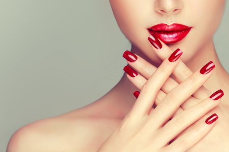 Фон для визитки маникюр