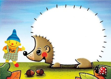 Ежик для рисования без иголок