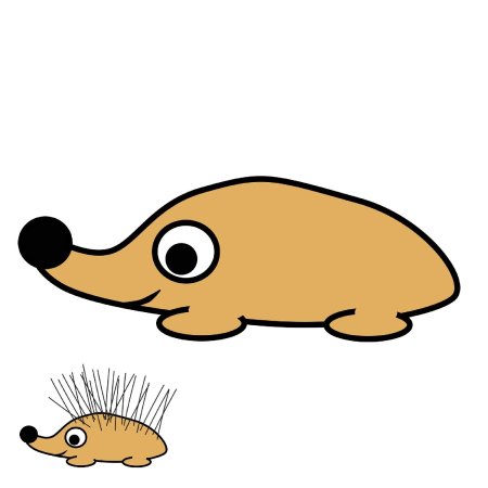 Ежик без иголок