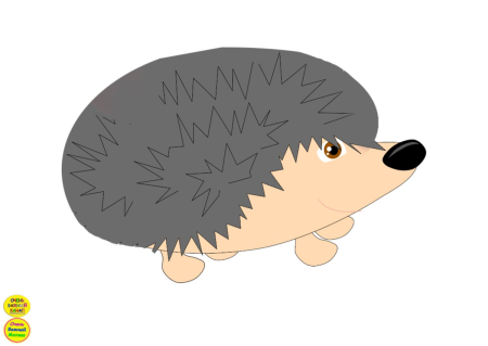 Игры с прищепками Ежик