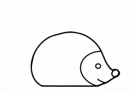 Ежик для рисования без иголок