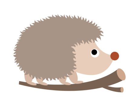 Ежик для детей