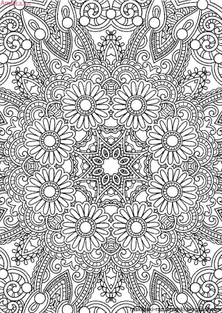 Раскраска релакс для детей