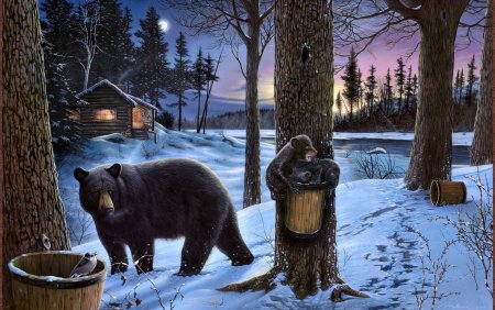 "Медведи в лесу" Kim Norlien