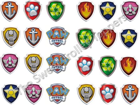 Щенячий патруль значок трекера