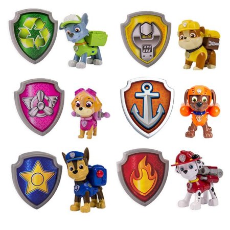 Щенячий патруль значки мега щенков