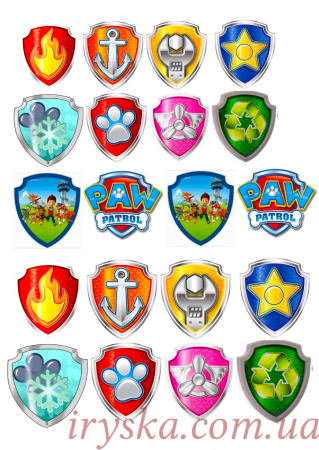 Щенячий патруль знак