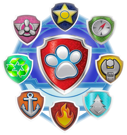 Значок Рокки Щенячий патруль