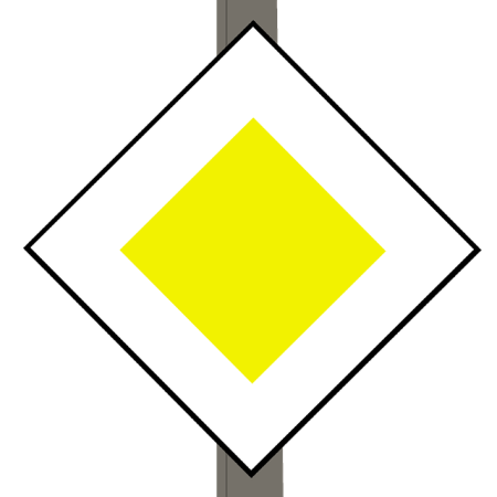 Знак Главная дорога