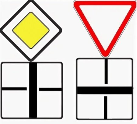 Знак 8.13 направление главной дороги направо