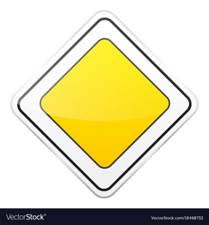 Дорожный знак Главная дорога