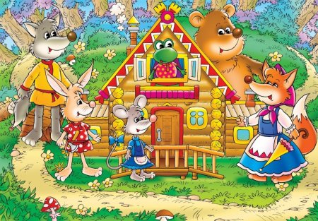 Теремок. Русские народные сказки