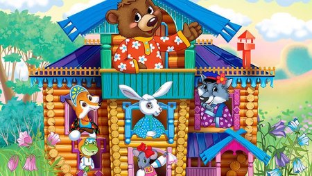 Дом Теремок из сказки Теремок